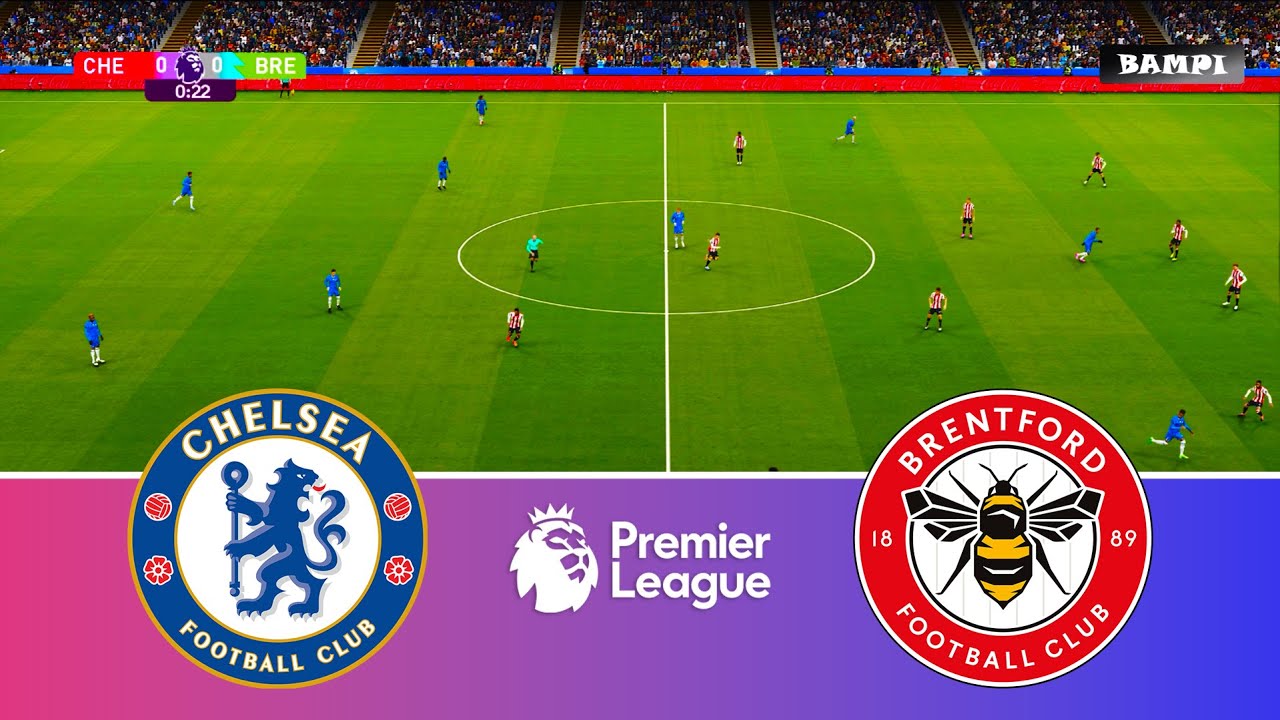 Chelsea vs Brentford - English Premier League 2026 / Full Match All Goals / PES 21 Gameplay