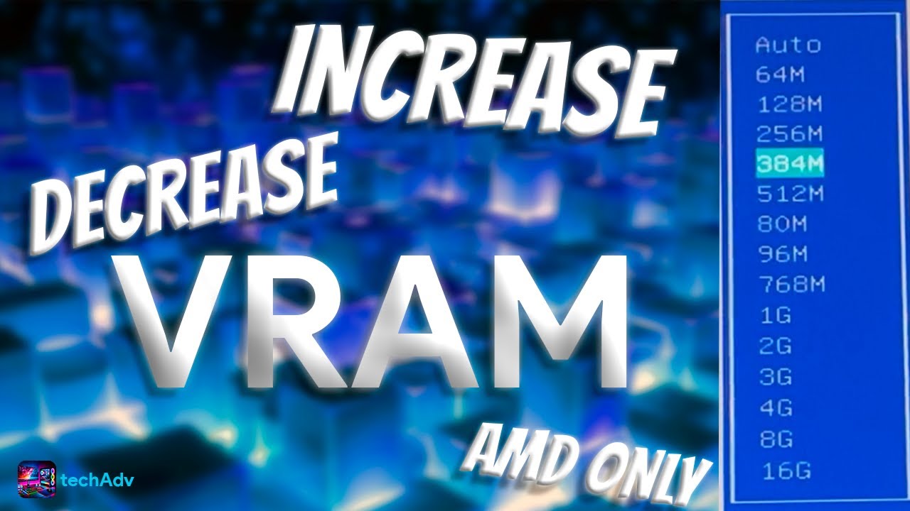 Increase/Decrease VRAM on any AMD PC | Tutorial
