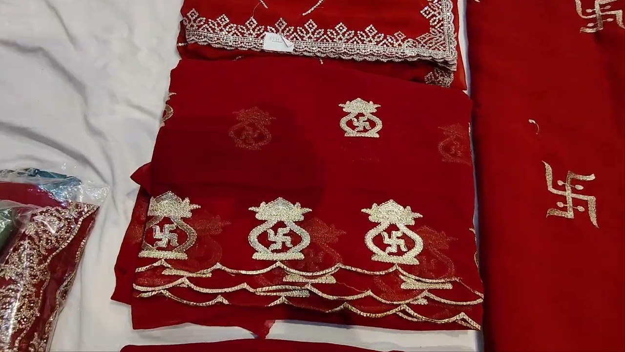 Swastik wali saree ..#jeenbhawanisareecenter #saree #varilsaree