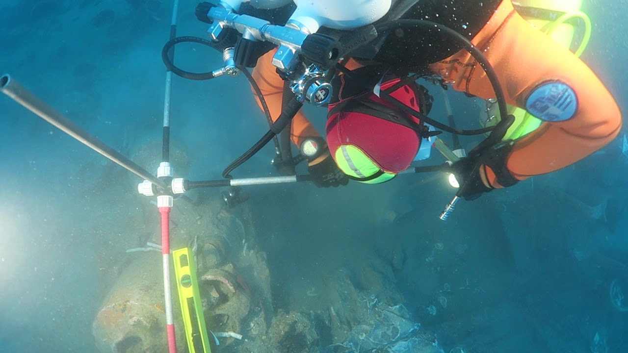 Stas Liguri scavo  Nave Romana Di Albenga - 40mt