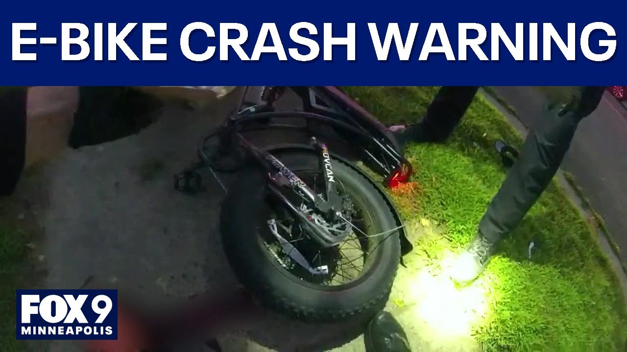 E-bike warning offered by Minnesota woman after crash