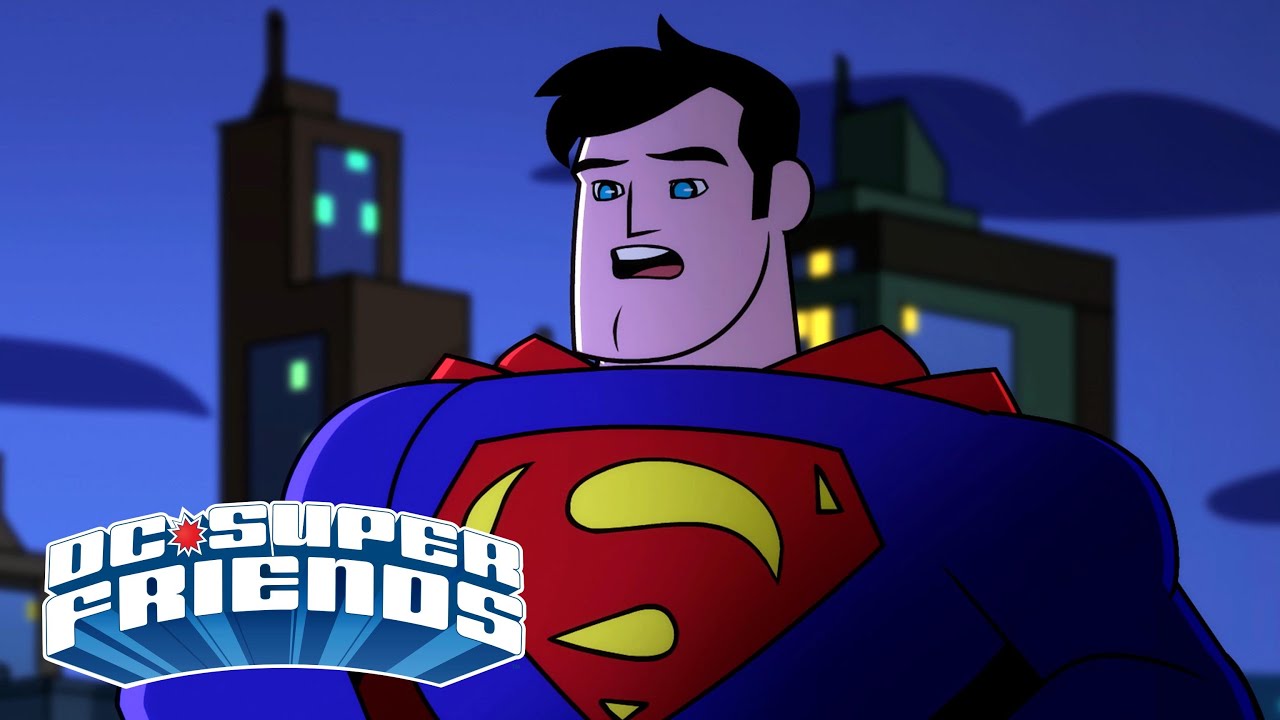 DC Super Friends - A Visit from Superman + more |  Cartoons For Kids |Imaginext  ​