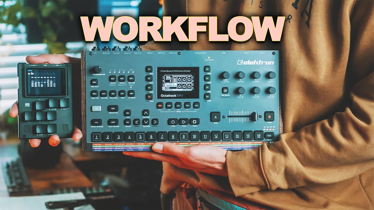 The M8 Tracker and Octatrack Performance Workflow with Wet Peynt