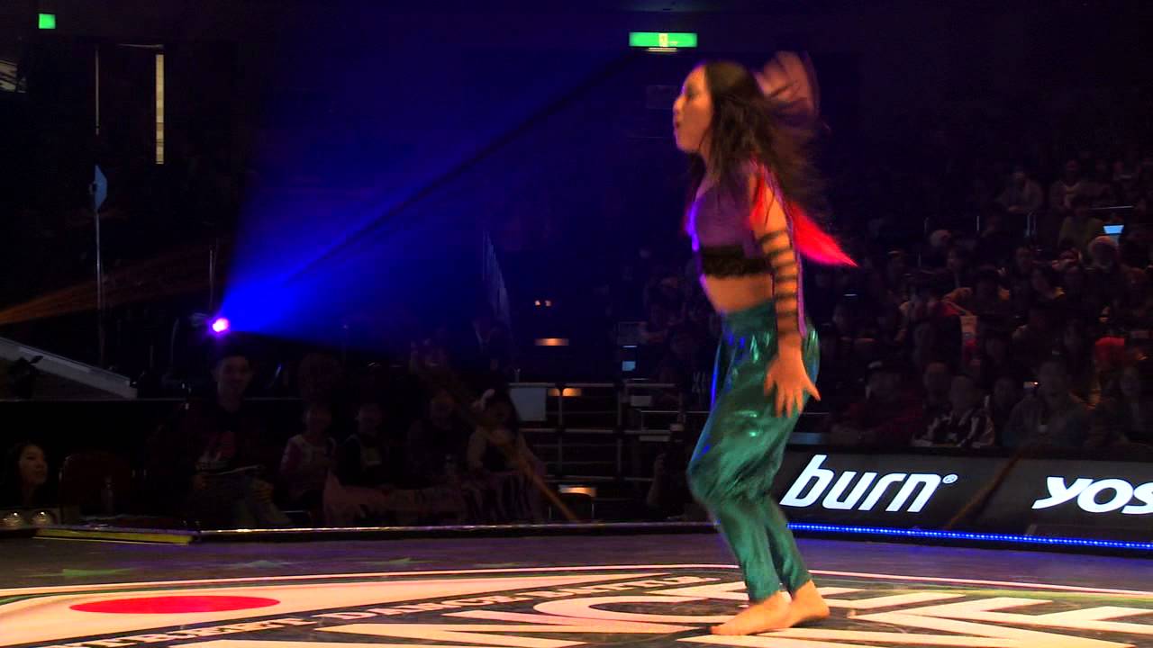 Yumeki(Bad Queen) vs みやか DANCE@LIVE JAPAN FINAL 2014 KIDS【SEMIFINAL】