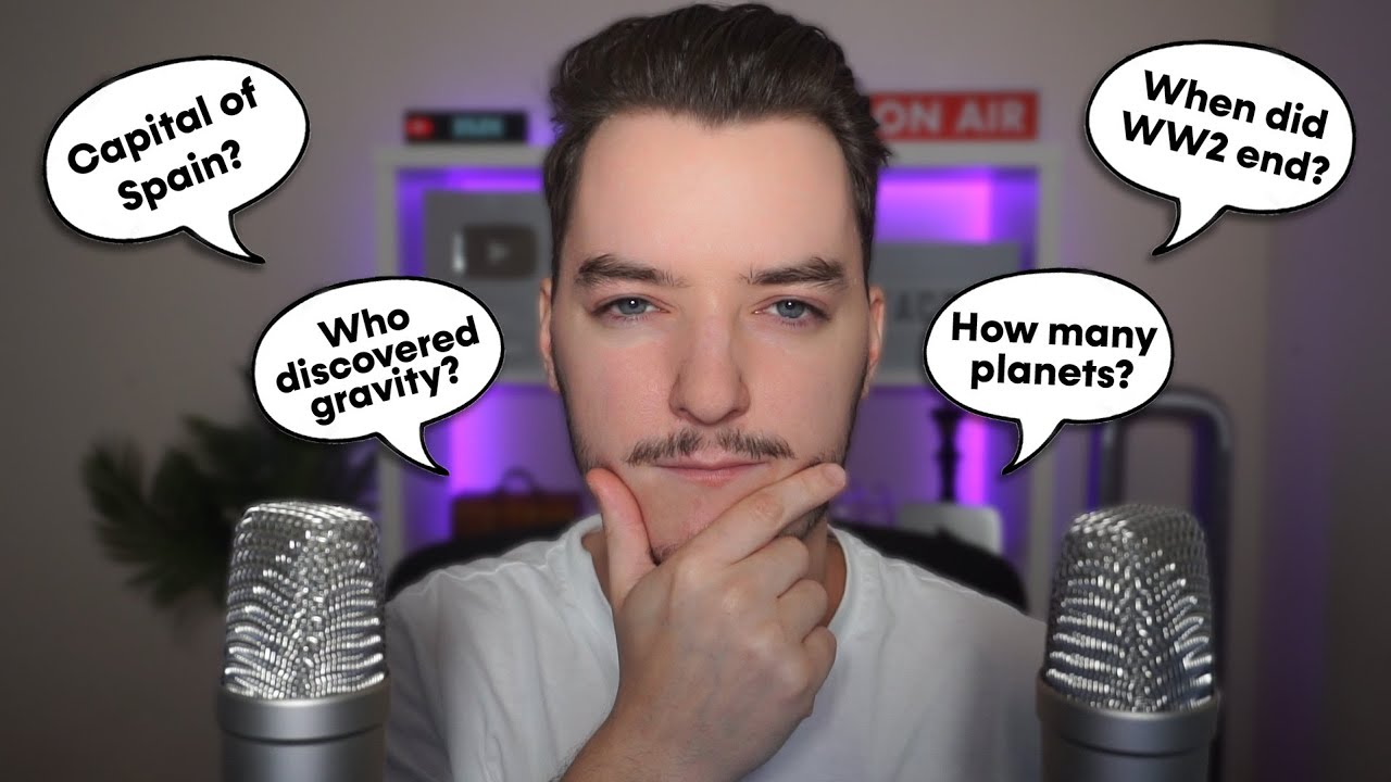 [ASMR] 50 General Knowledge Questions to Help You Sleep