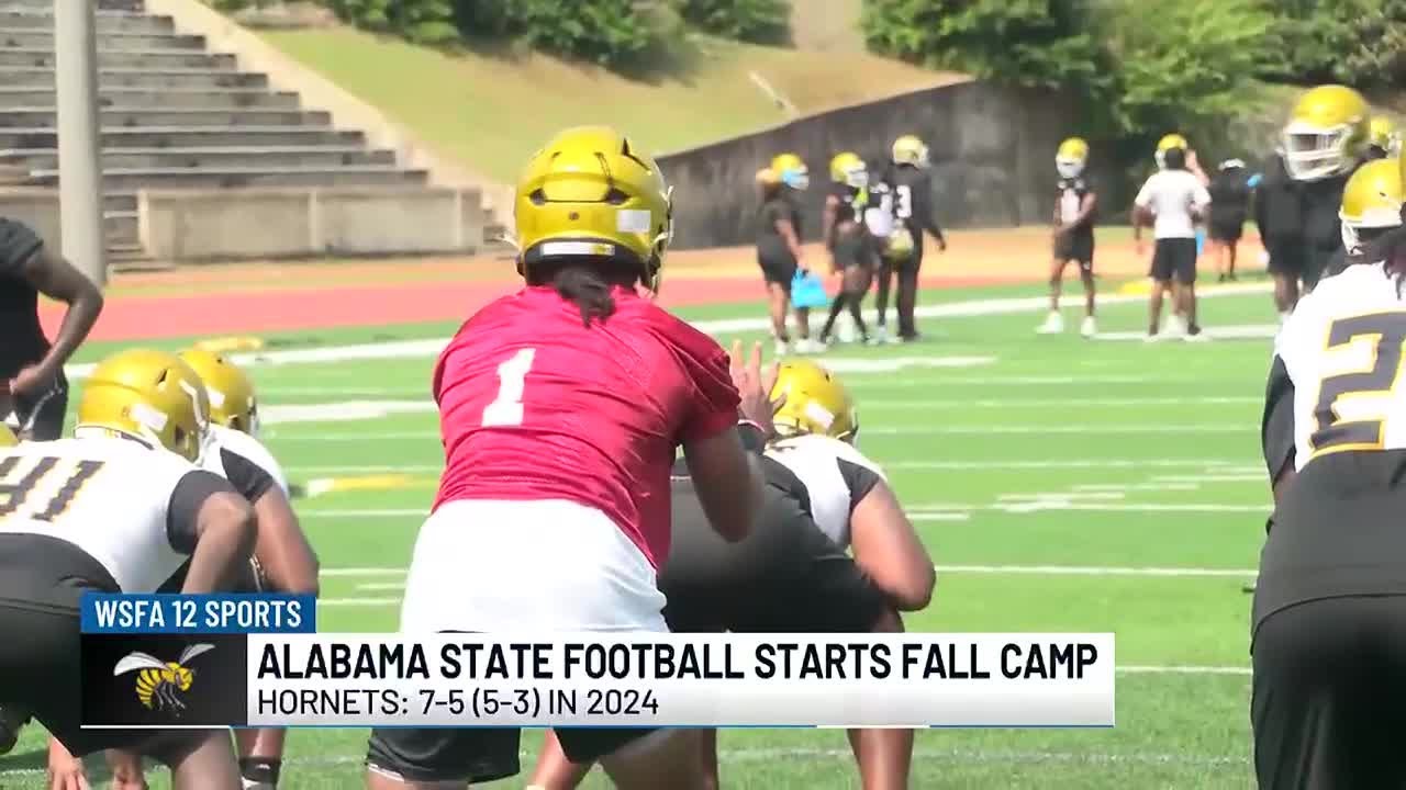 Alabama State football starts fall camp