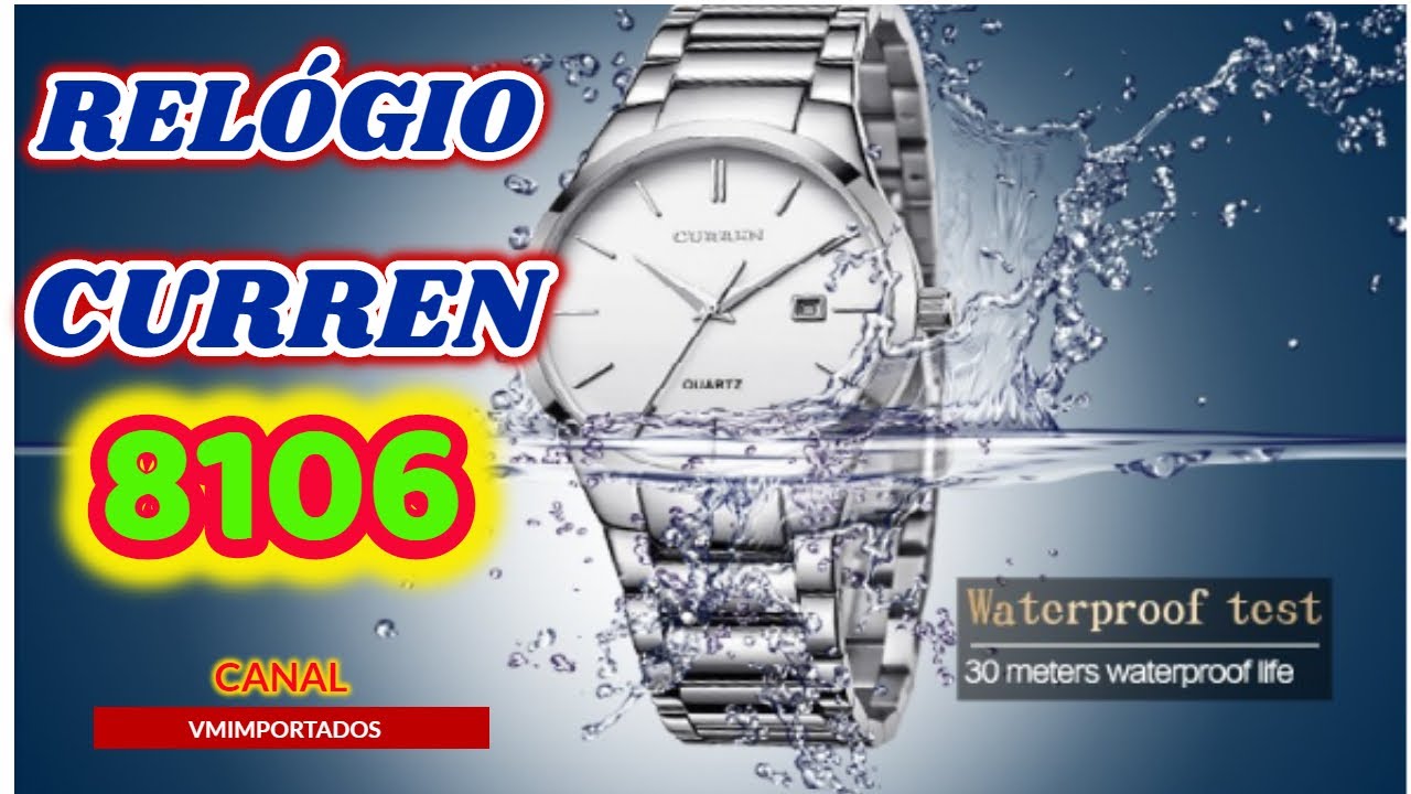 Rel&oacute;gio masculino Curren 8106