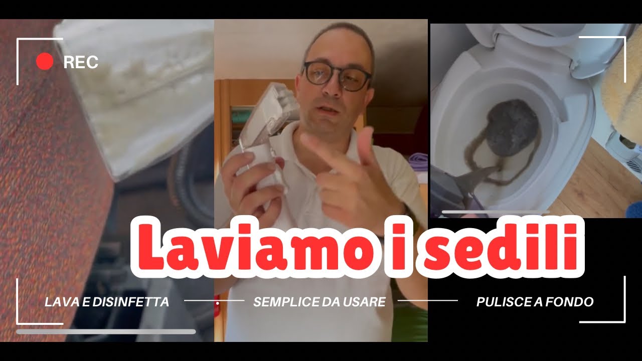 Come effettuare la pulizia degli interni e dei sedili del tuo camper. Tutorial ita