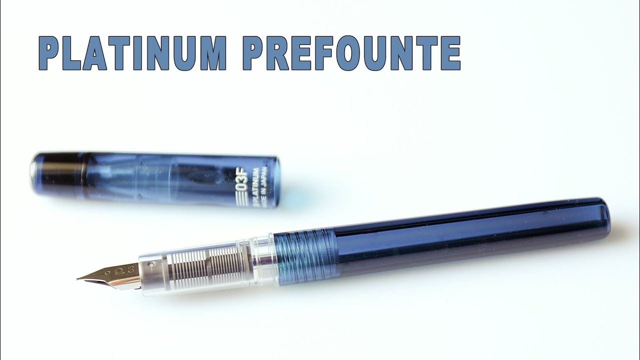 Stilografica Platinum Prefounte - recensione e test di scrittura