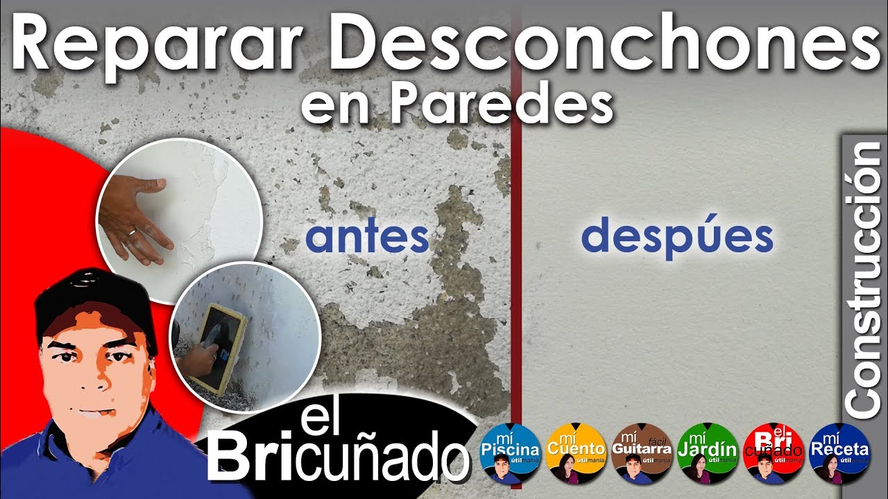 Como Reparar y Evitar Desconchones en Fachadas y Paredes