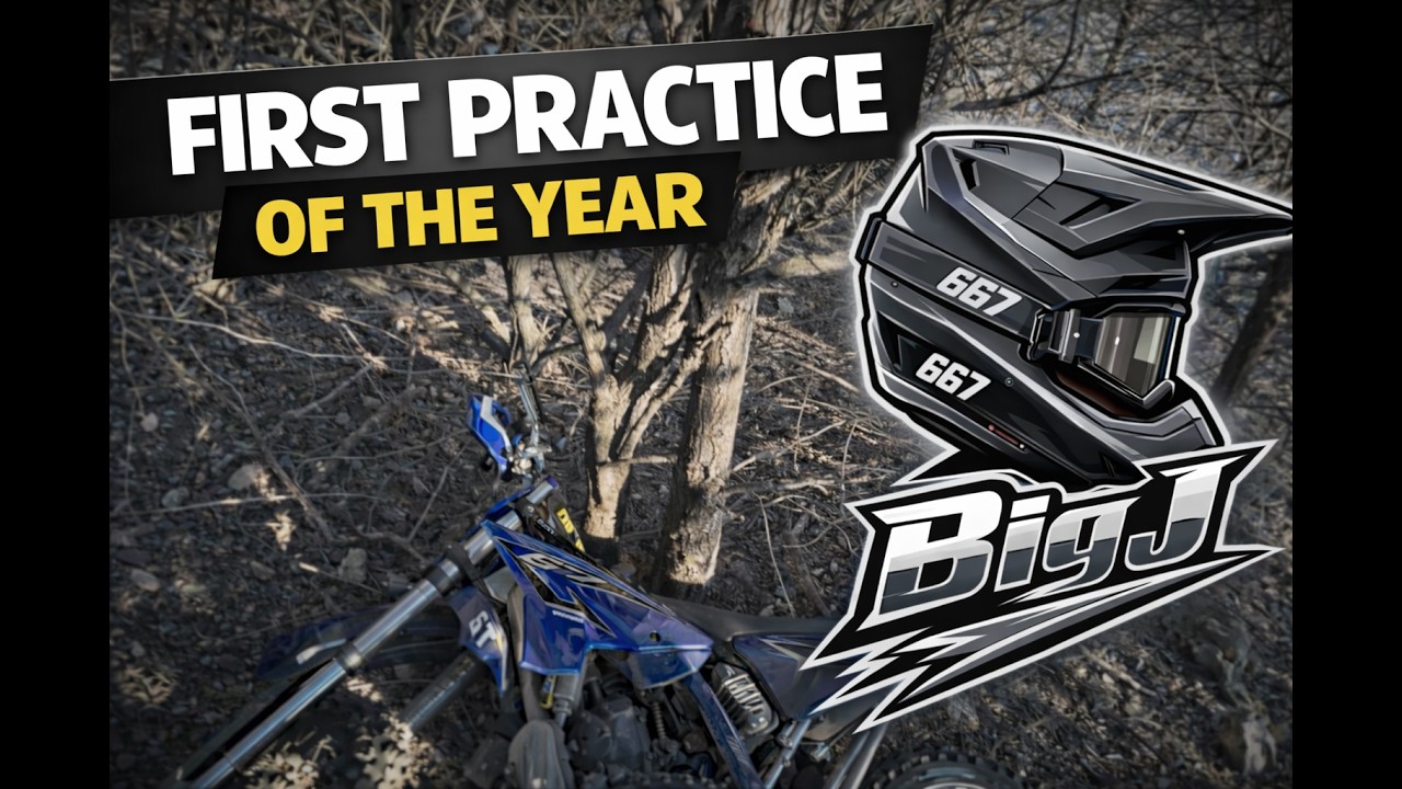 First Ride of 2026 Didn’t Go As Planned | Hare Scramble Training