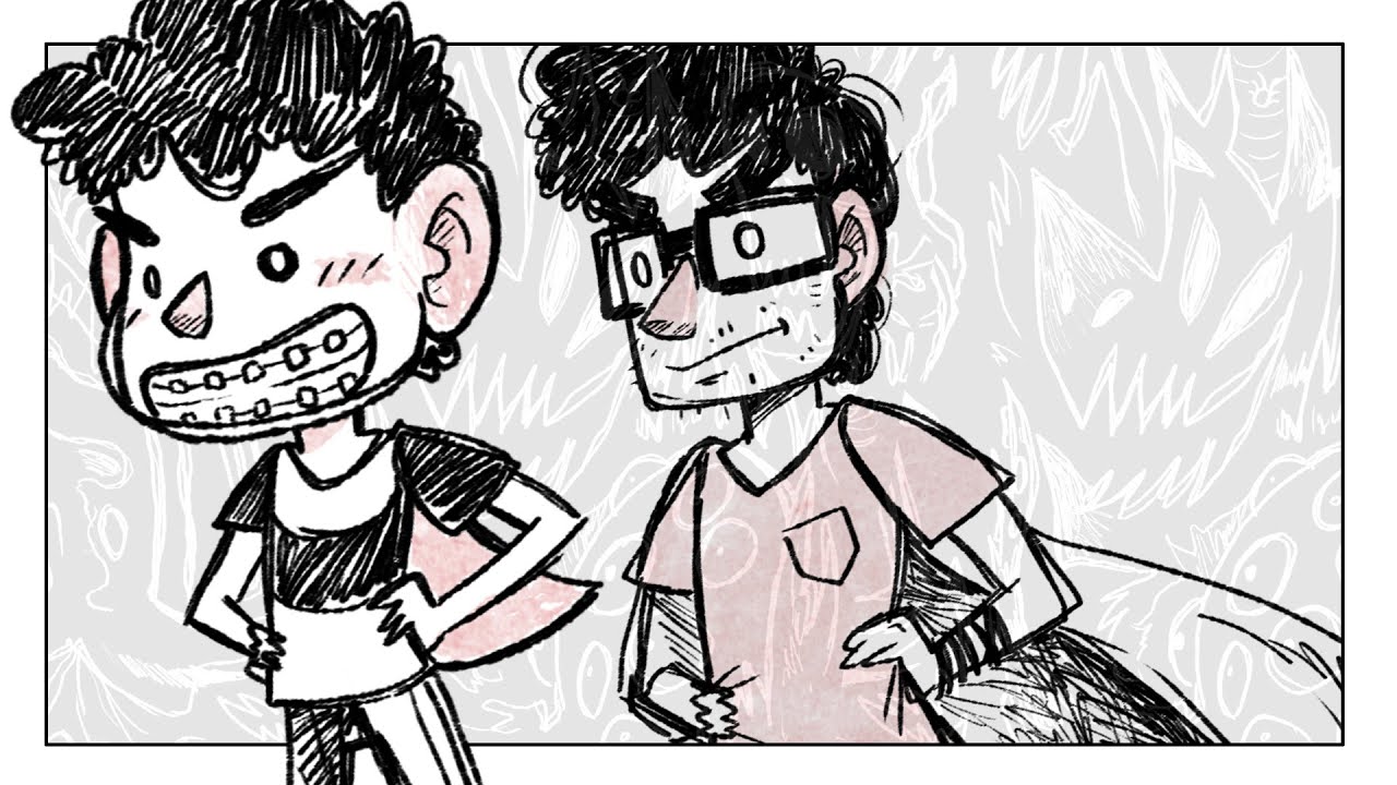 COSAS QUE CREÍA DE PEQUEÑO con Abi Power y Happip - Draw My Vlog