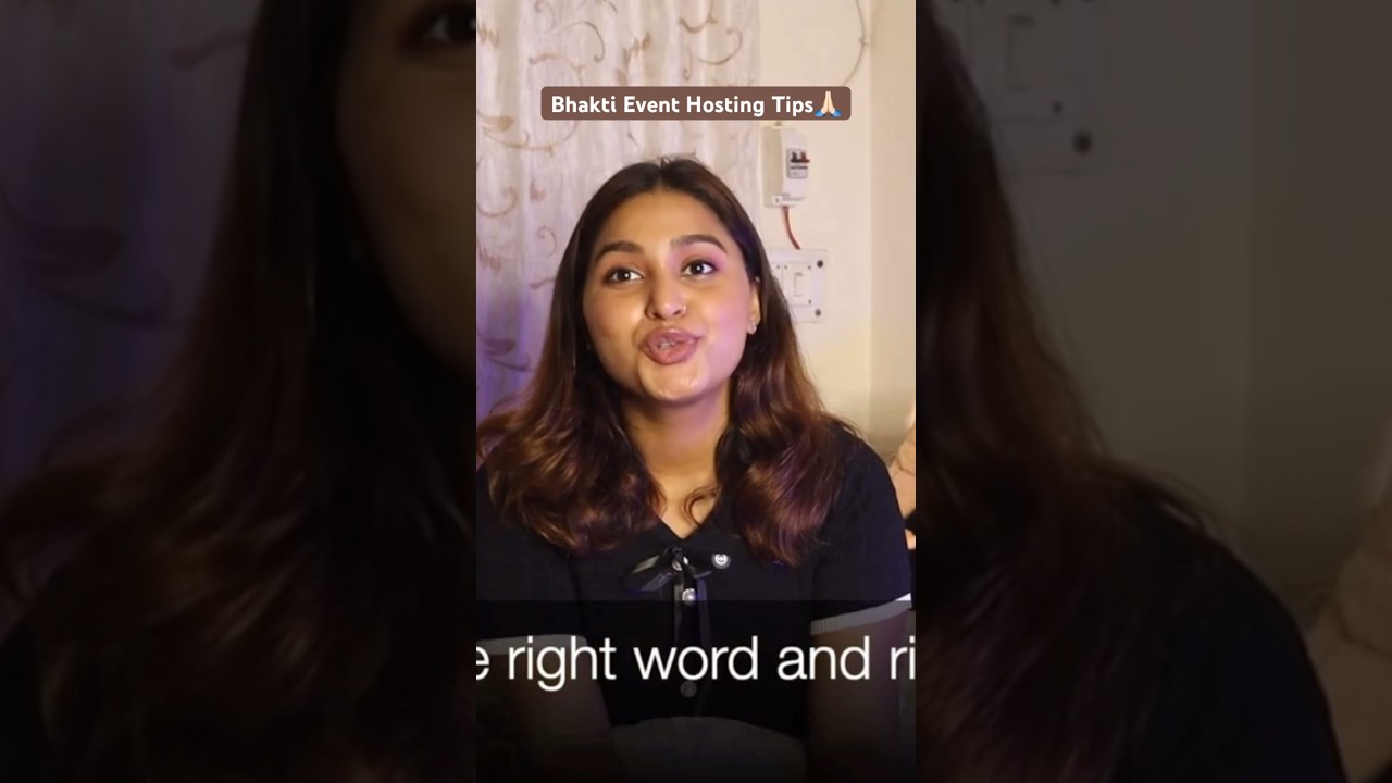 Choose the Right Word  & The Right language || Bhakti Event Hosting Tips || #anchoringtips #bhakti