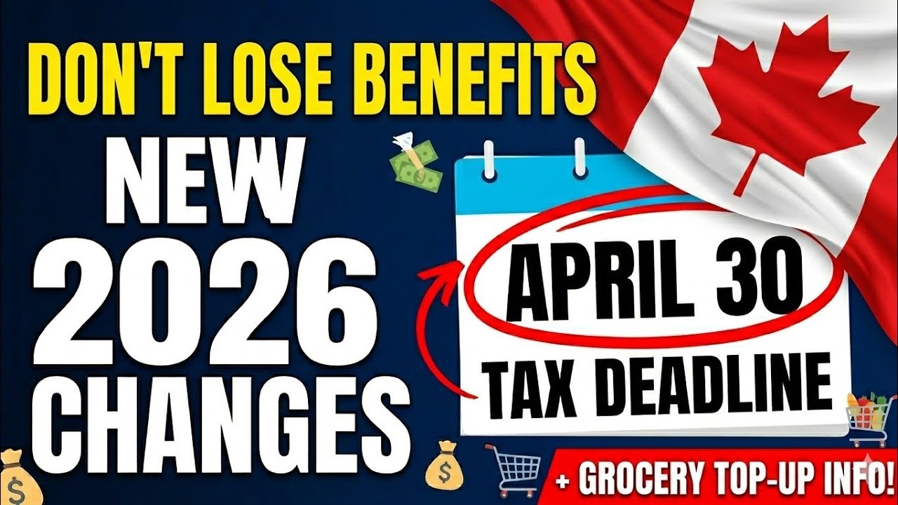 Urgent: New 2026 Benefits for Canadian Seniors (Must Do Before April 30)
