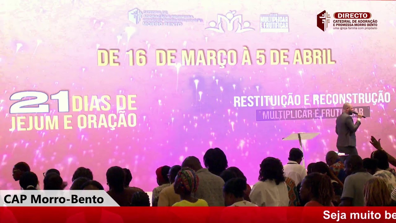 21 DIAS DE JEJUM E ORAÇÃO - RESTITUIÇÃO E RESCONSTRUÇÃO: MULTIPLICAR E FRUTIFICAR - 8h
