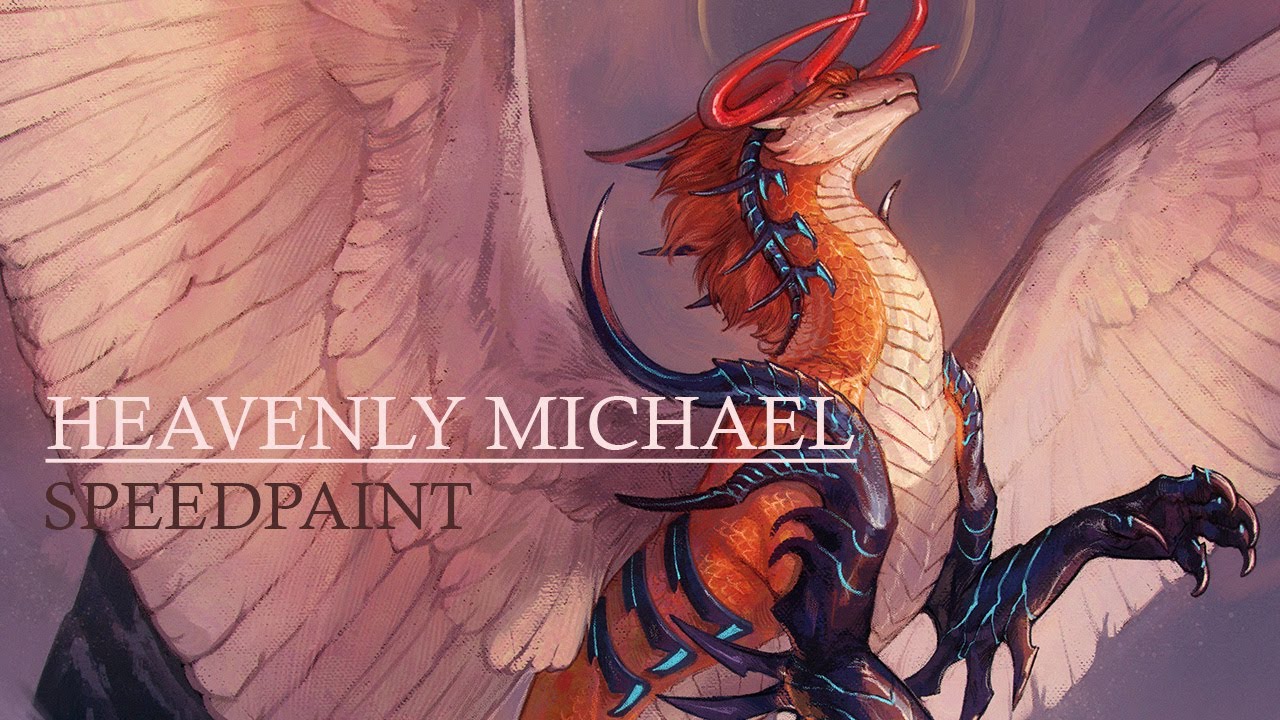 | SPEEDPAINT | Heavenly Michael - commission