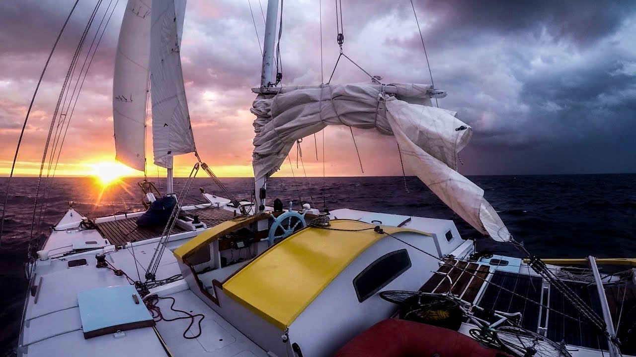 Pilgrim Sailing - Storms, Speed Records, and Freediving (Sailing Journey)