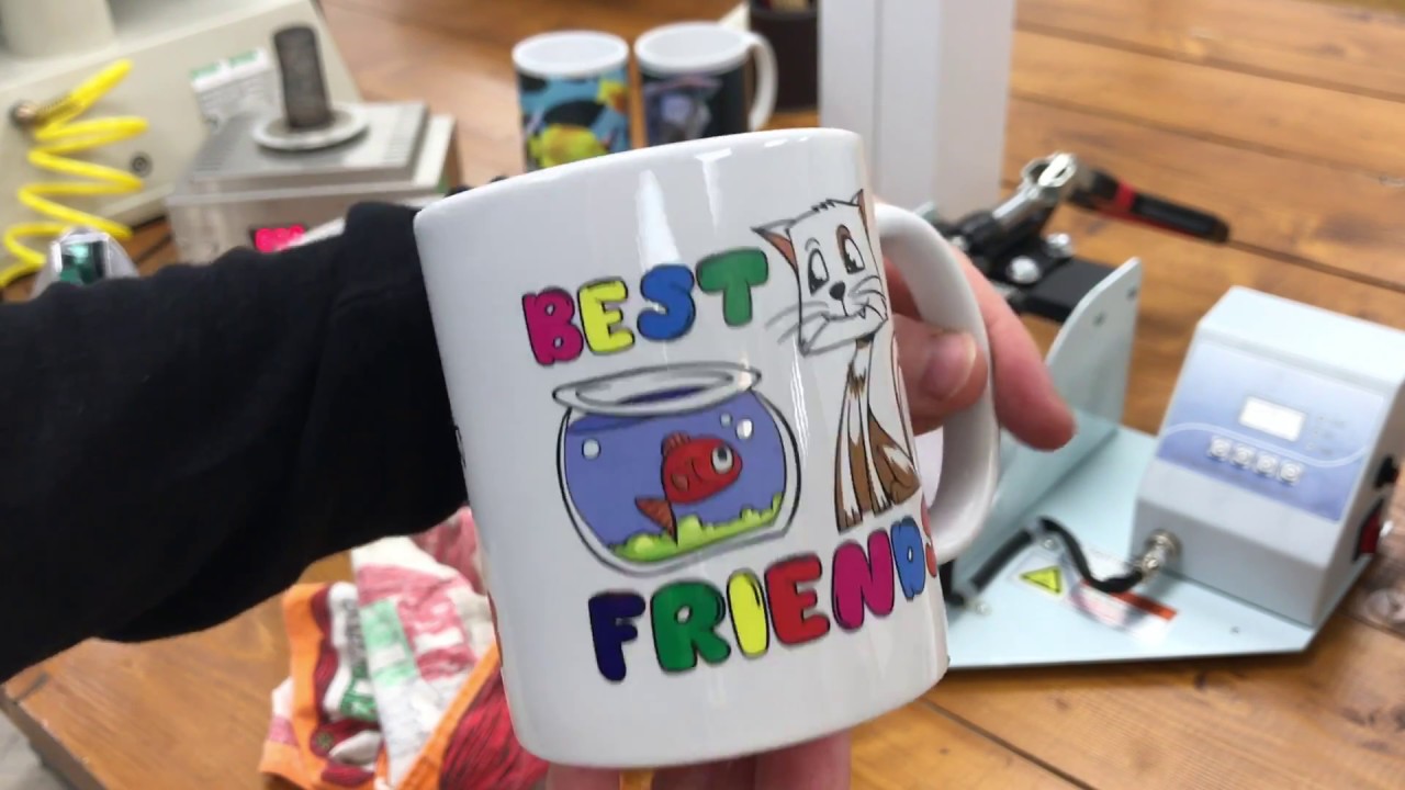 Printing onto Mugs with Multi-Trans