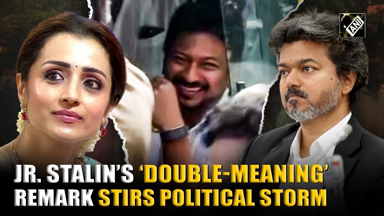 BREAKING! Udhayanidhi Stalin's double-meaning remark sparks row, later detained by TN CM Vijay Govt