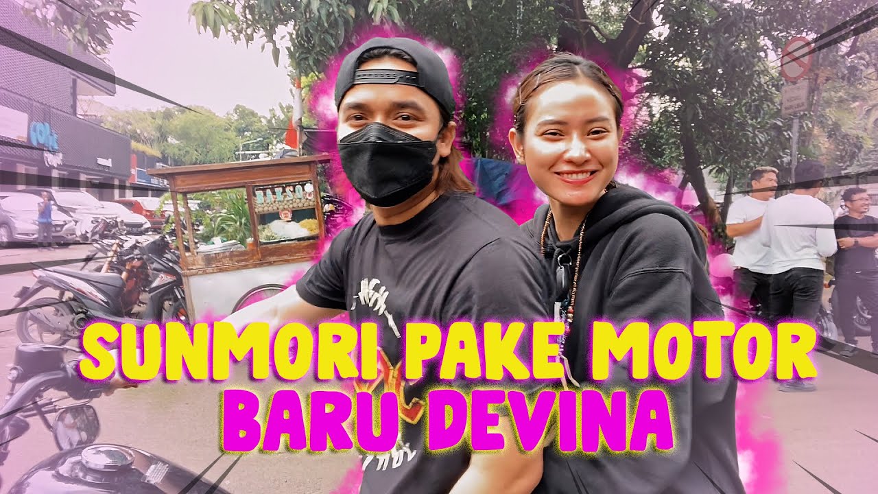 Billy syahputra & Devina kirana MESRA diatas motor