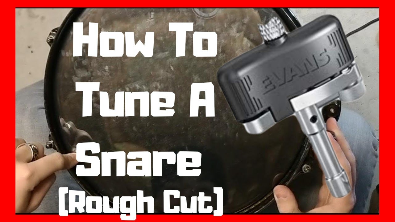 How To Tune A Snare | Evans Torque Key Review