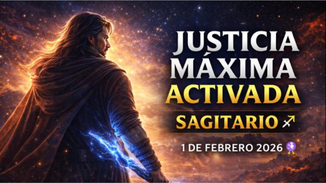 JUSTICIA MÁXIMA ACTIVADA ❗️ EL CAOS REGRESA A QUIEN TE HIRIÓ ❌  SAGITARIO ♐ 1 DE FEBRERO 2026 🔮