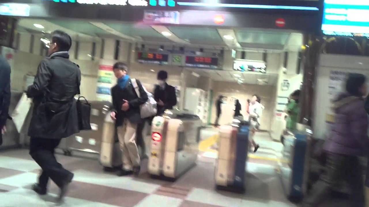 《乗り換え》大井町駅、りんかい線からJR京浜東北線(中央口改札経由)へ。 Oimachi