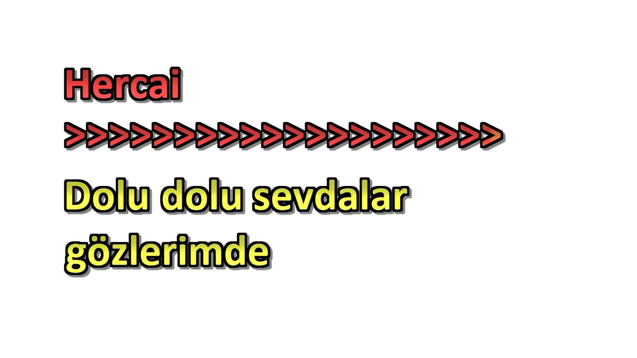Çelik Hercai  Karaoke re karar
