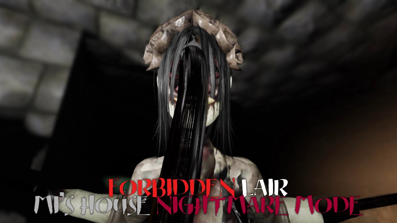 Forbidden Lair Big Update Part 1 : Mi’s House Nightmare Mode Solo | Roblox