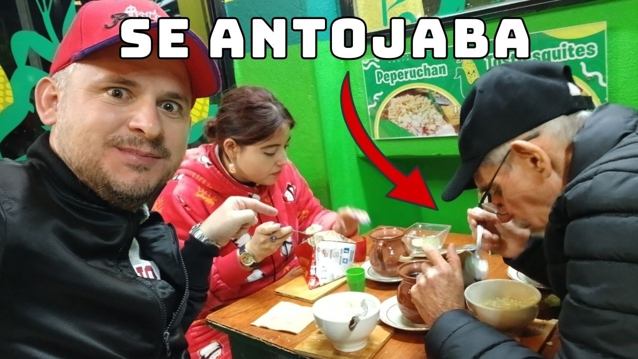 Llevé a mi papá a comer esquites después de conocer este INCREIBLE lugar. Episodio #9