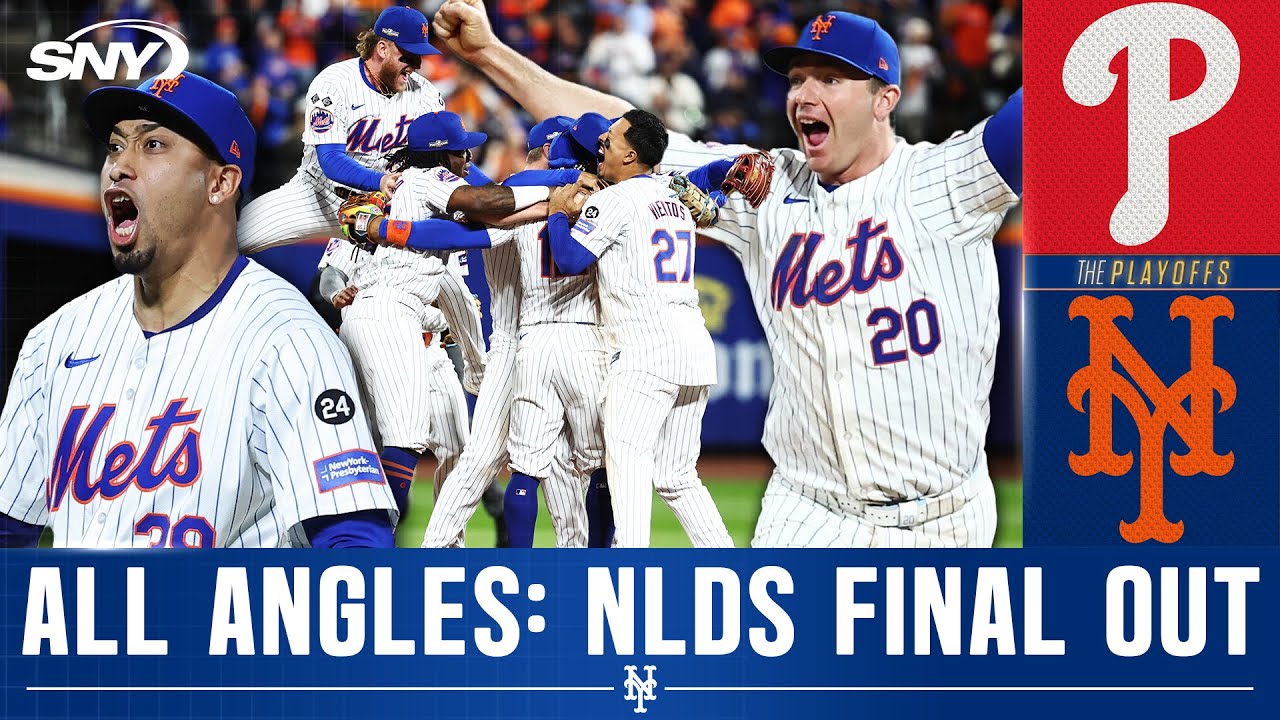 Every angle of Edwin Diaz's NLDS game-winning strikeout to send the Mets to the NLCS | SNY