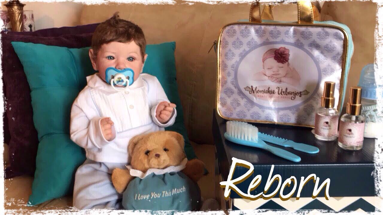 CHEGADA DO MEU BEBÊ REBORN BY MONICKIE URBANJOS Reborn baby unboxing