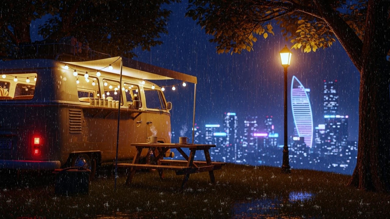 Rainy Night LoFi 🌧️ Peaceful Chill Beats for Deep Focus, Studying & Better Sleep