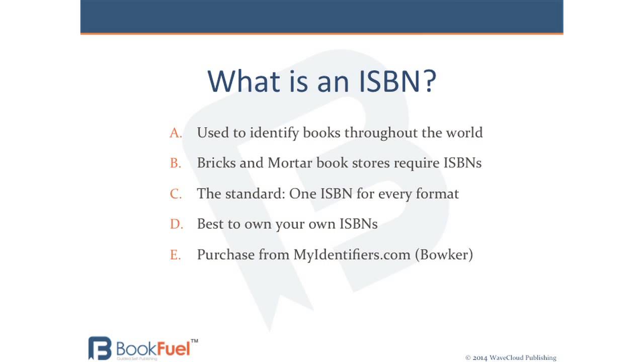 A quick explanation of an ISBN