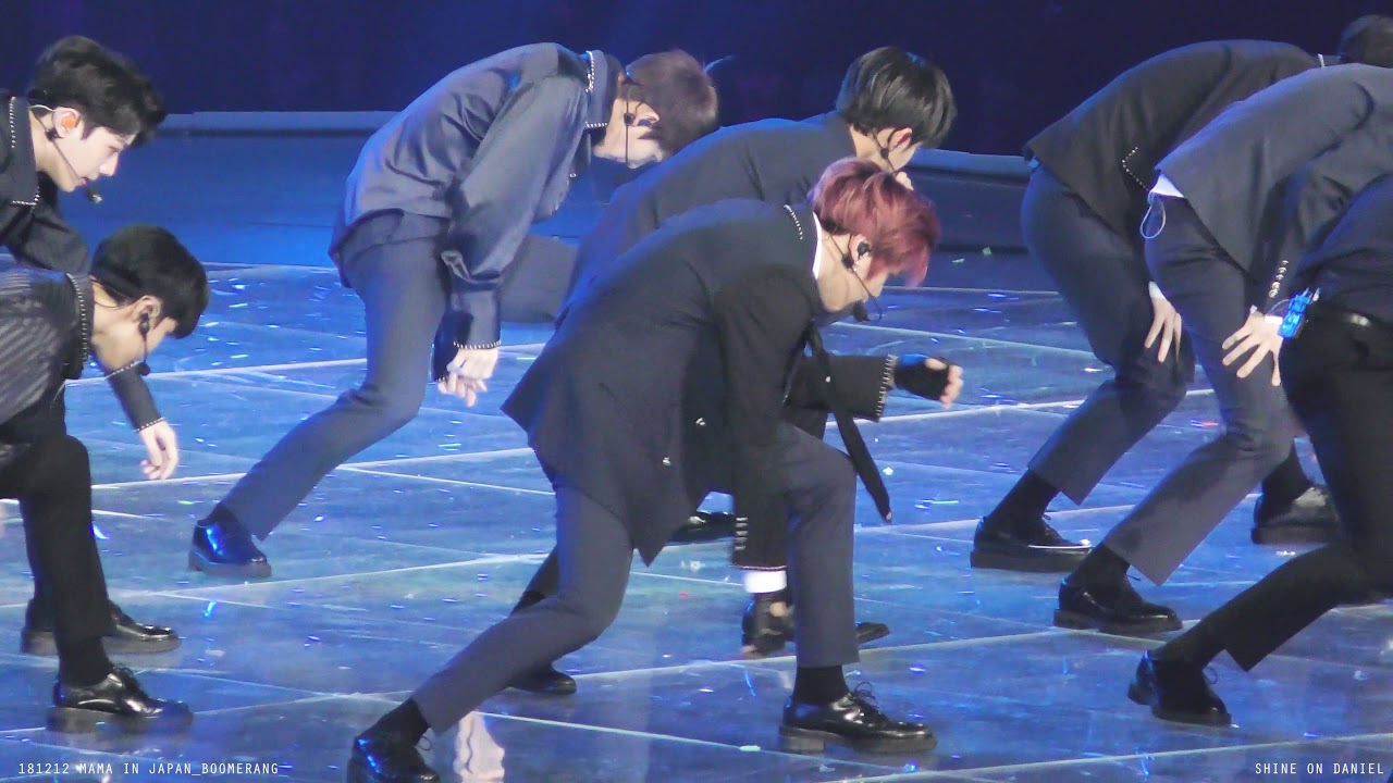 181212 MAMA in JP _ BOOMERANG 강다니엘 직캠