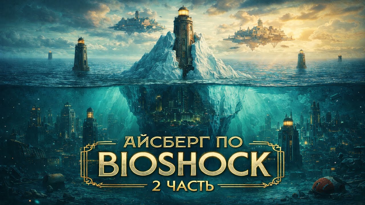 АЙСБЕРГ BIOSHOCK ЧАСТЬ 2 | СЕКРЕТЫ ФОНТЕЙНА И ПОСЛЕДНИЙ МАЯК