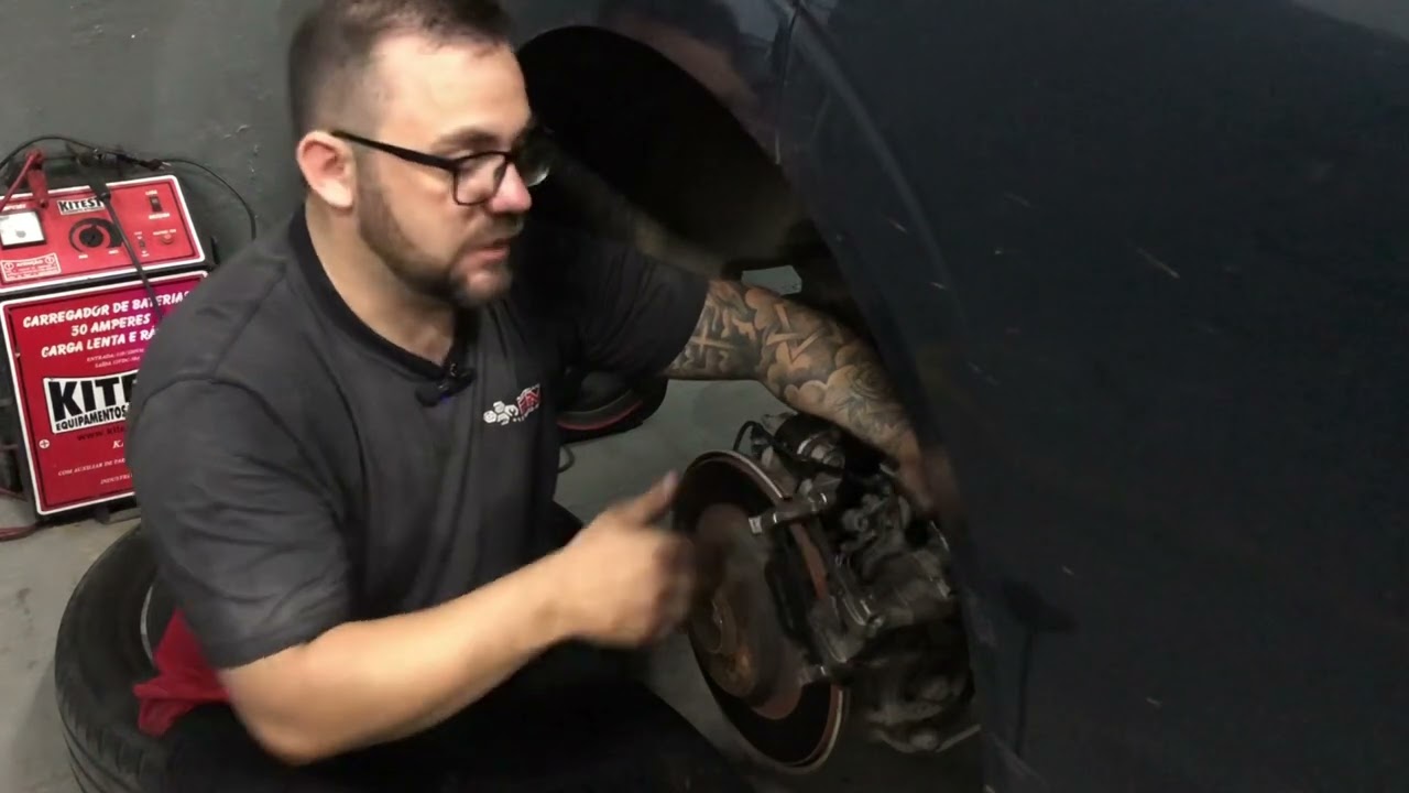 Como trocar pastilha de freio traseiro do volvo xc60 2019 sem scanner