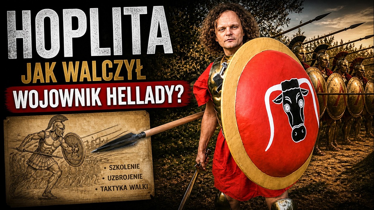 HOPLITA pełne uzbrojenie filar greckiego świata | broń Sedno Historii