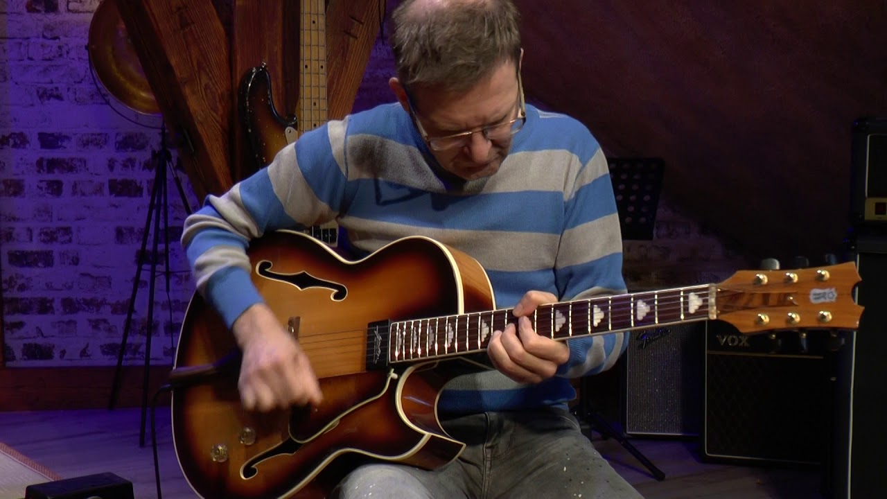 Klira Tone King German Archtop with solid top from 1974