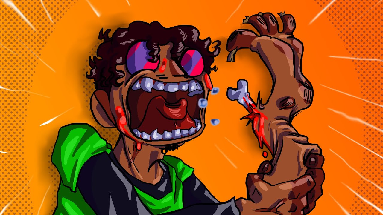 Eu fui ATROPELADO - (animação)