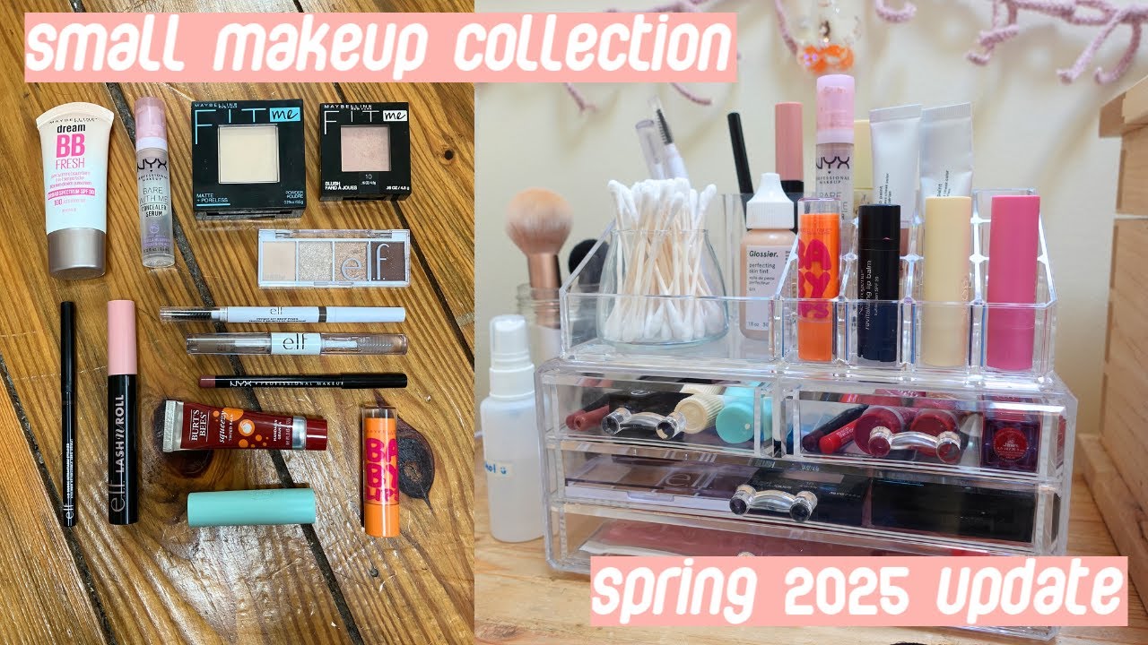 Minimalist Makeup Collection: Spring 2025 🪞🫧🍓 Why did I buy more makeup?