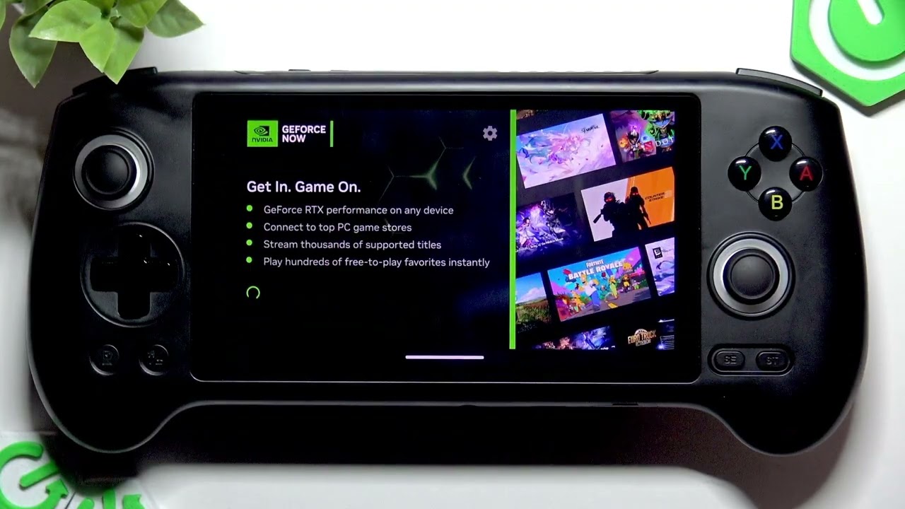 Облачный гейминг на Anbernic RG556: настройка Xbox Cloud Gaming и GeForce NOW.