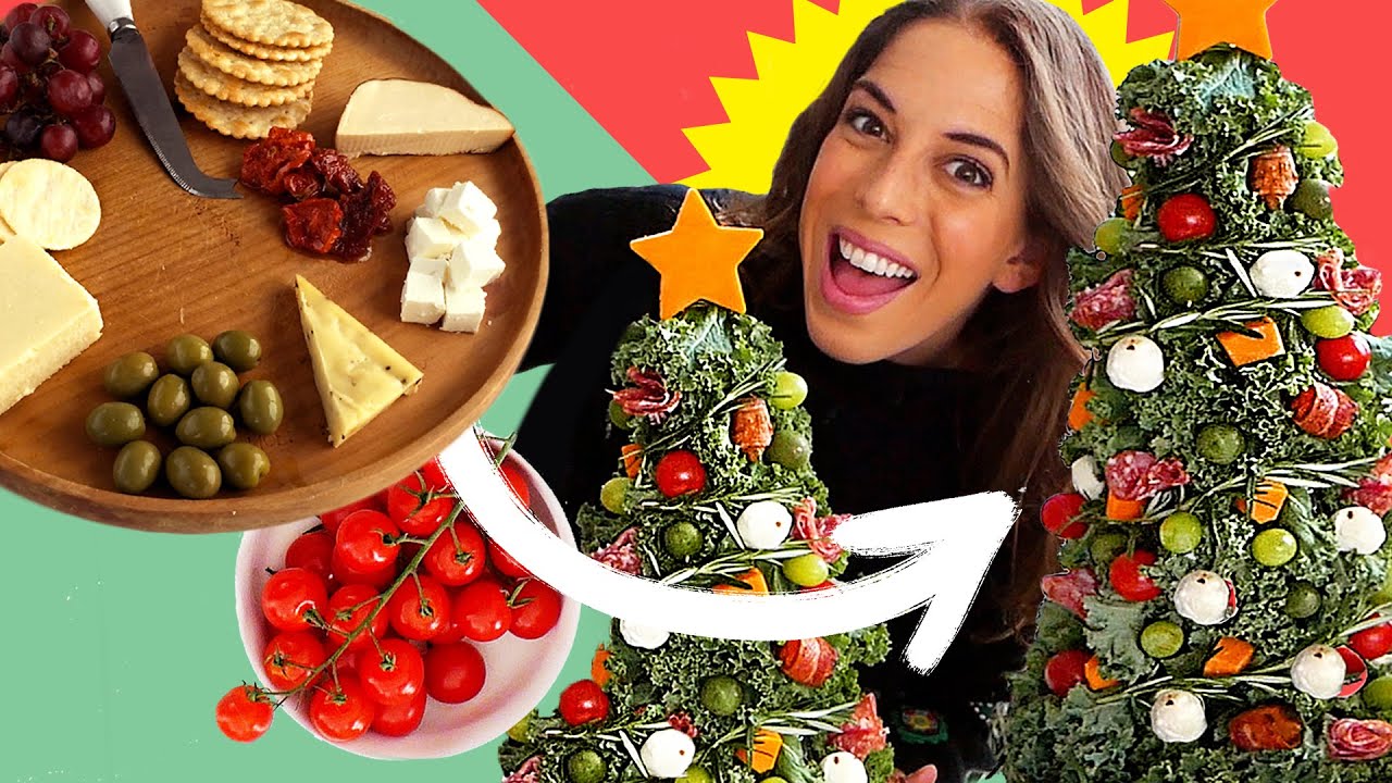 I Turned a Cheese Board Into an Edible 3D Christmas Tree