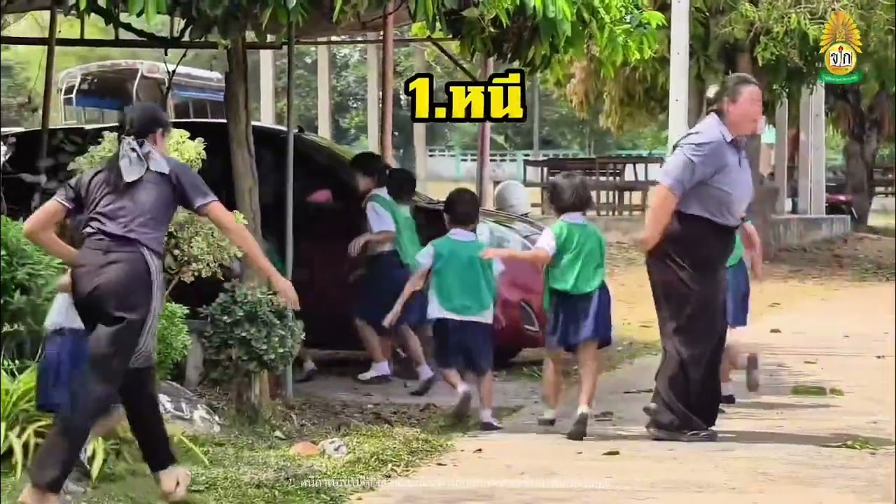แผนเผชิญเหตุคนคลุ้มคลั่งเข้ามาอาละวาดในโรงเรียน  โรงเรียนบ้านหนองขอนแก่น