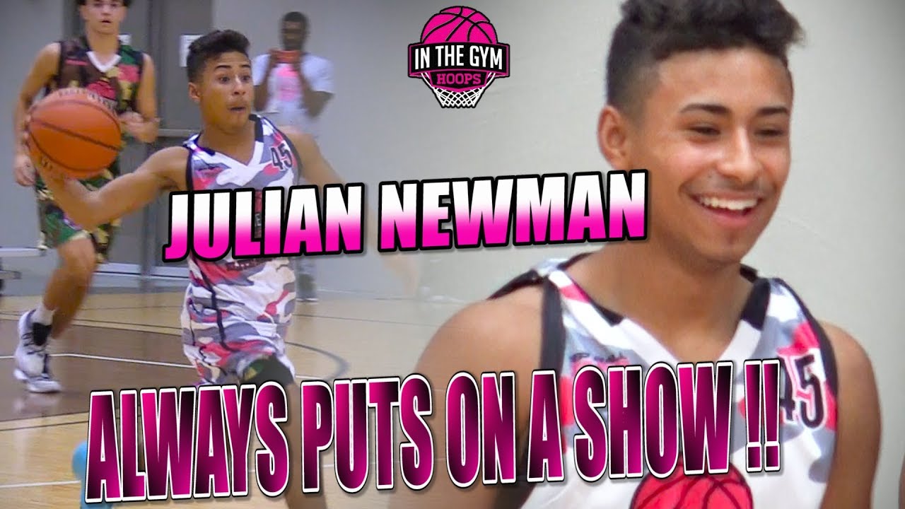 Julian Newman ALWAYS PUTS ON AN ULTIMATE SHOW | INTHEGYMHOOPS SHOWCASE (Full Highlights)