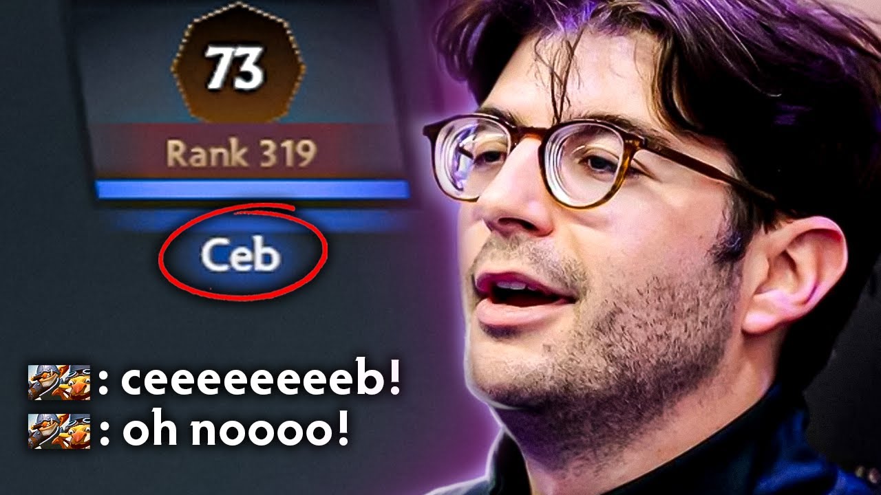 Ceeeeeeeeeeb🔥Techies Official met Ceb in 15K MMR (first pick Techies)🔥