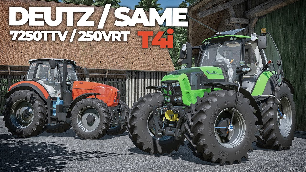 DEUTZ / SAME 7210-7250 TTV TIER 4i  | Neuer Allround-Traktor der @FarmingDuds | Let´s Test | LS22