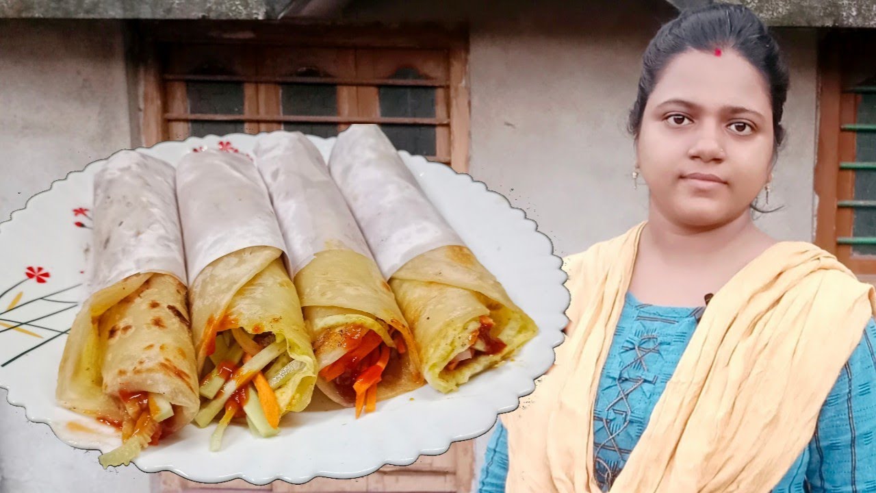 অল্প সময়ে রেস্টুরেন্টের মতো রোল বানিয়ে সবাইকেই খুশি করা যাই || Best Homemade Eggroll Recipe ||