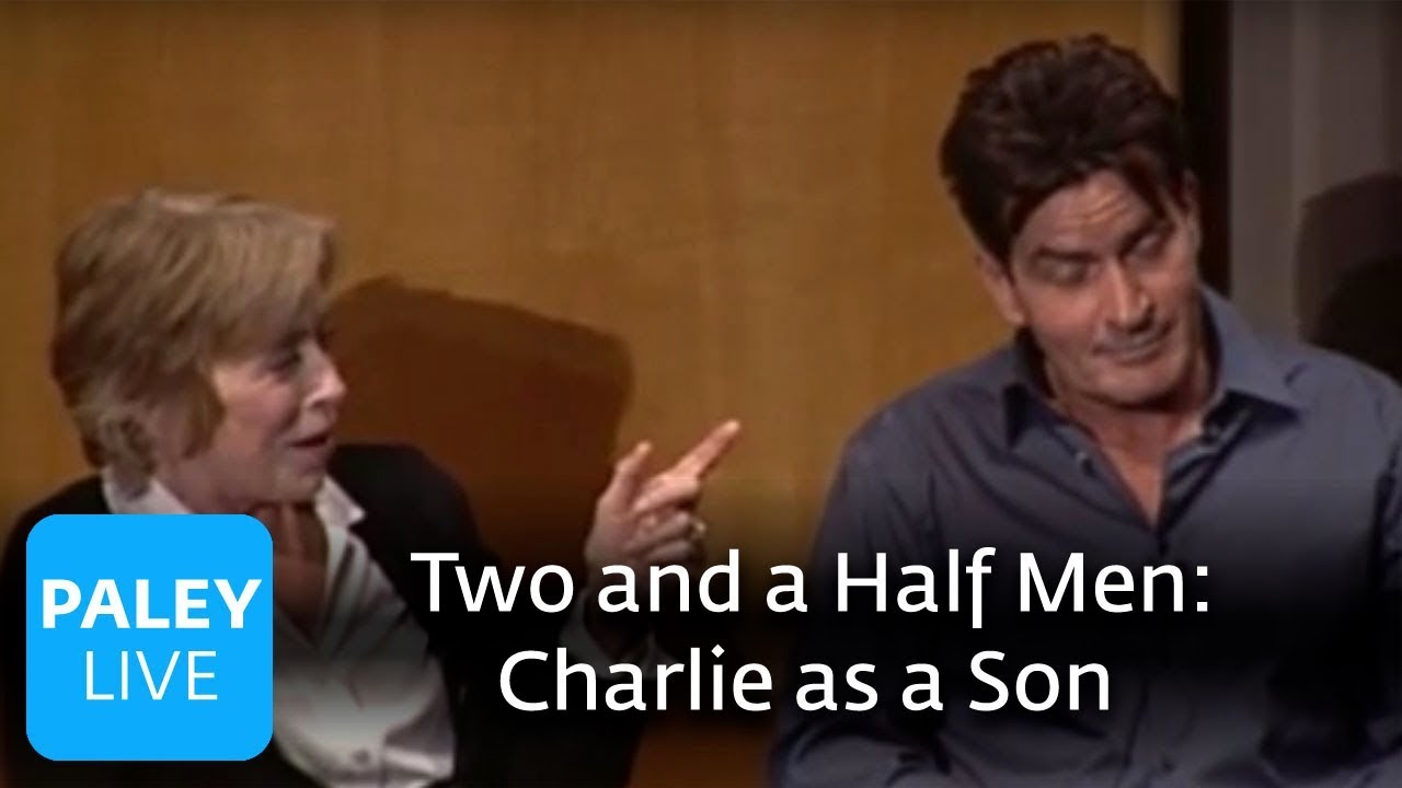 Two and a Half Men - Charlie as a Son (Paley Center Interview)