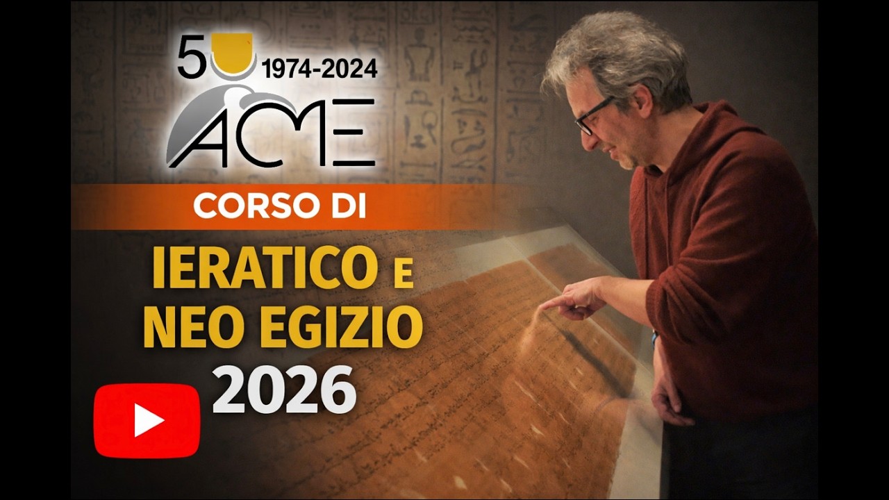 Corso Ieratico  e Neo Egizio - 2026